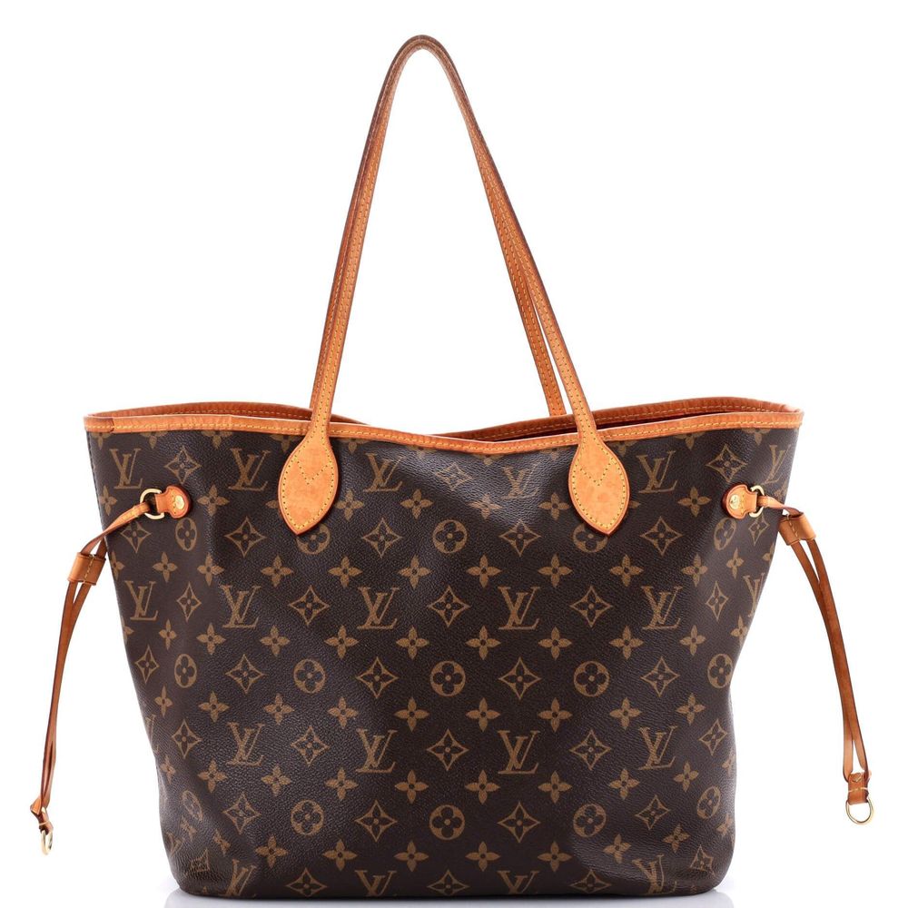 Fair Louis Vuitton Neverfull NM Tote Brown Canvas